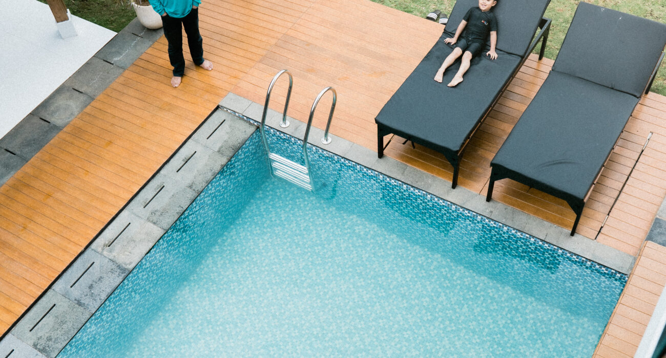 Villa barmen dengan kolam renang di Pangalengan