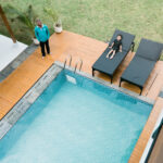 Villa barmen dengan kolam renang di Pangalengan